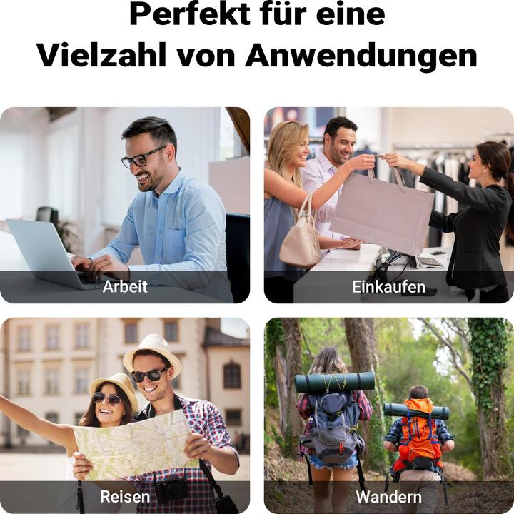 Actual product image Wiltec Gepäckträgertasche (22 l, Luggage carrier bag)