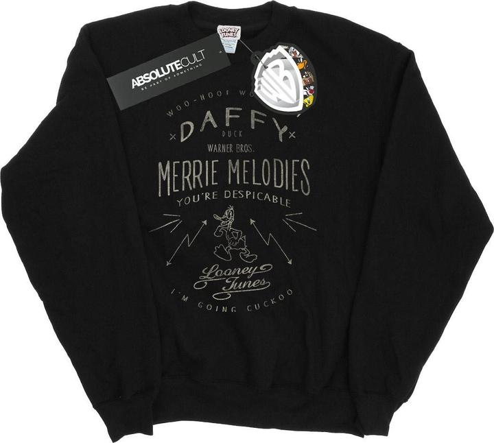 Looney Tunes Daffy Duck Despicable Sweatshirt (XL)