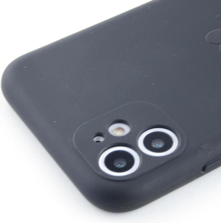 Actual product image PhoneLook Coque Silicone Mat Coeur (Apple iPhone 11)