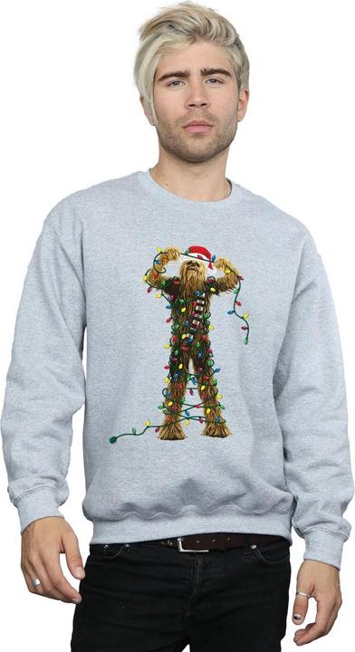 Produktbild Star Wars Chewbacca Christmas Lights Sweatshirt (XXL)