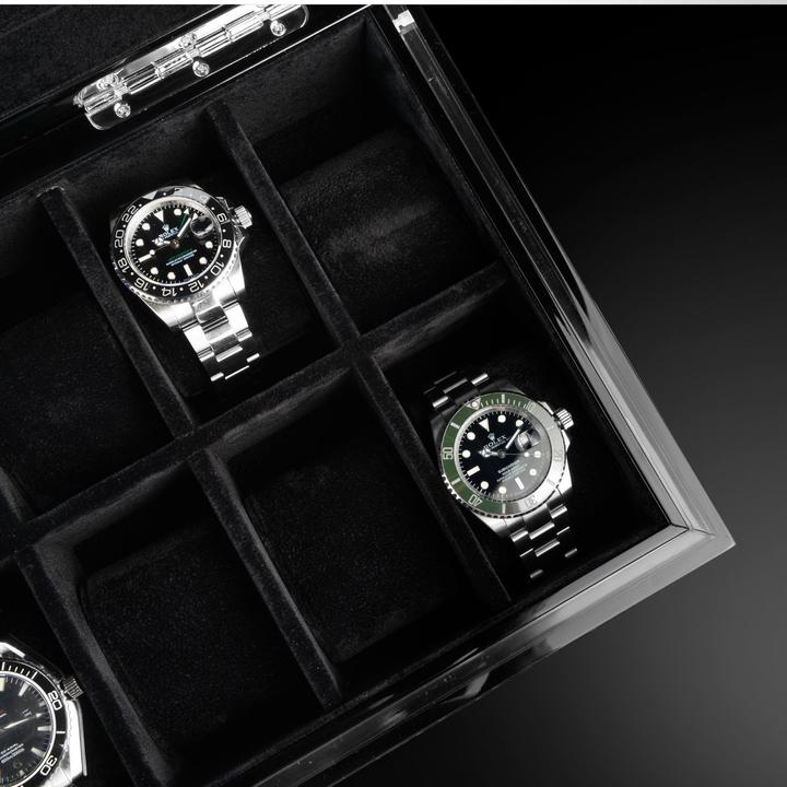 Actual product image Heisse & Söhne Watch box Executive 10 Quercus / Black