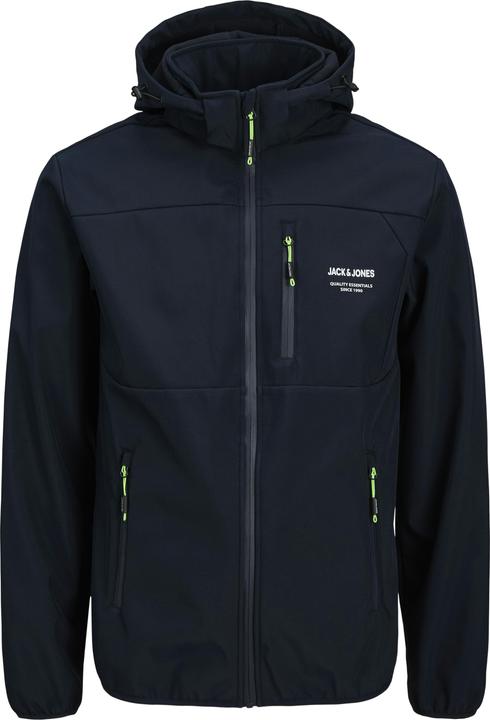 Image du produit Jack & Jones JACK&JONES PLUS JJTHEO SOFTSHELL JACKET PLS Heren Jas - Sky Captain (4XL)