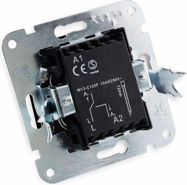 Produktbild Chilitec MILOS Wechselschalter 23037, 10A/250V, anthrazit