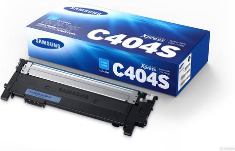 Actual product image HP Samsung CLT-C404S Cyan Toner Cartridge, 1000 pages, Cyan, 1 pc(s) (C)