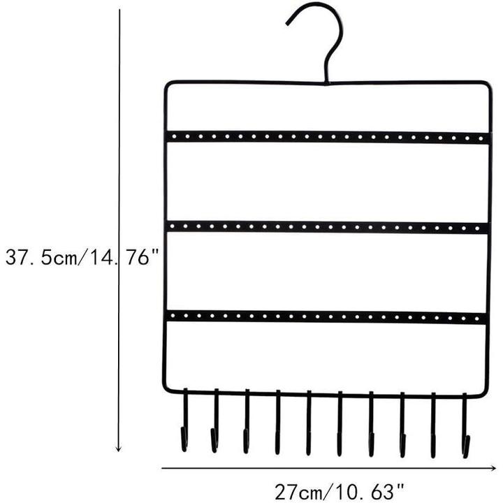 Actual product image JTI Hanging storage for earrings - black