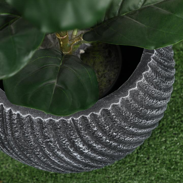 Image du produit Outsunny Pots de fleurs avec trou de drainage (40 cm)