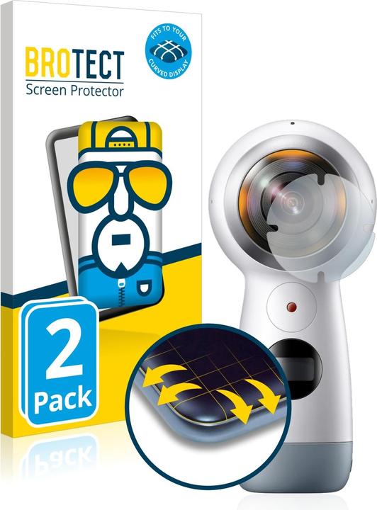 Actual product image BROTECT Full-Cover Protector (Screen protector, Gear 360)