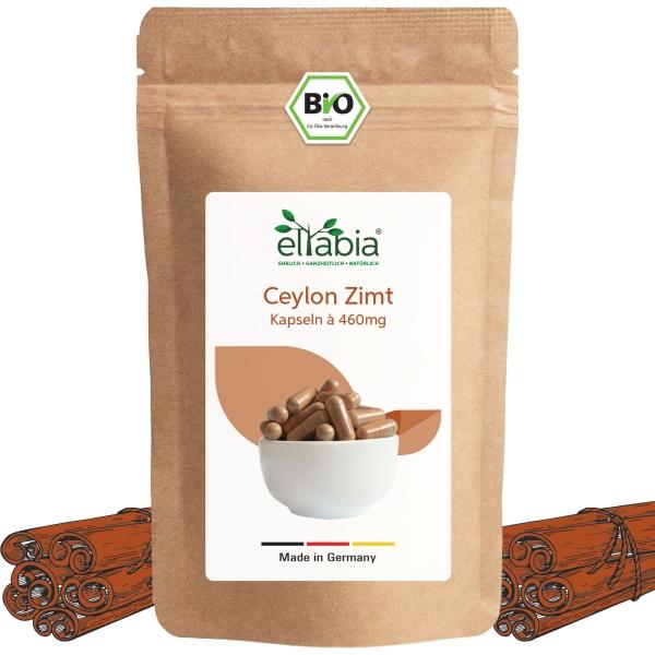 Eltabia Bio Zimt Kapseln 100 (100 Stück, Kapseln)