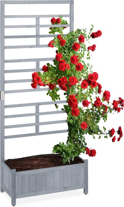 Actual product image Relaxdays Planter Box Trellis Wall (71.50 cm)