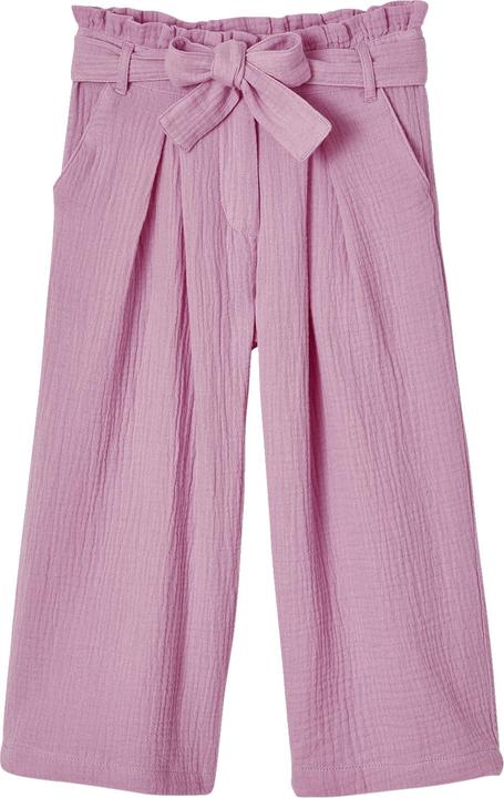 Actual product image Vertbaudet Mädchen Paperbag-Hose, 7/8 (146)