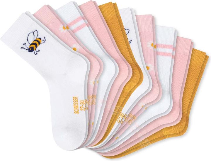 Immagine prodotto Schiesser 10 confezioni di calzini ape per bambini (confezione da 10, 23 - 26)