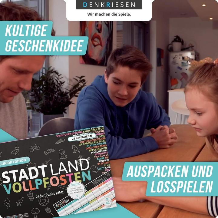 Immagine prodotto Denkriesen Stadt Land Vollpfosten - Ogni punto è importante (Tedesco)