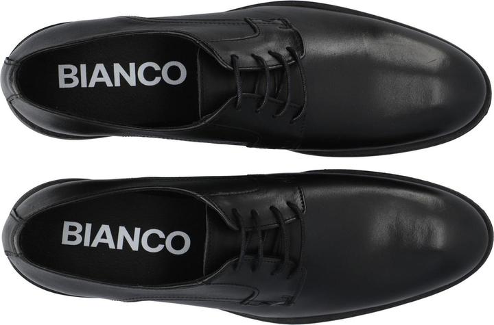 Actual product image Bianco BIABYRON leather derby shoes (40)