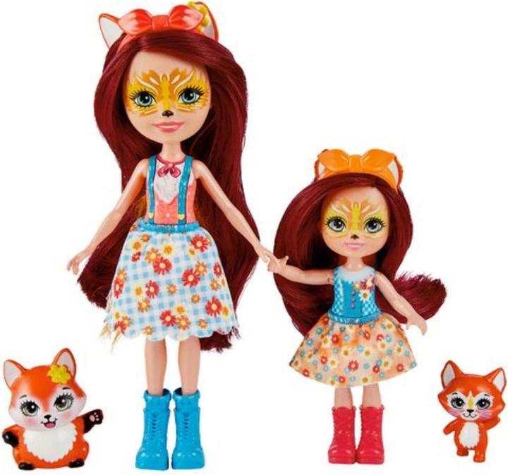 Actual product image Enchantimals FELICITY FOX™& FLICK™ FEANA FOX™ & MIXTE™ Dolls