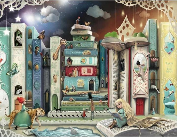 Actual product image Ravensburger Novel Avenue puzzle game (e) city (2000 pieces)