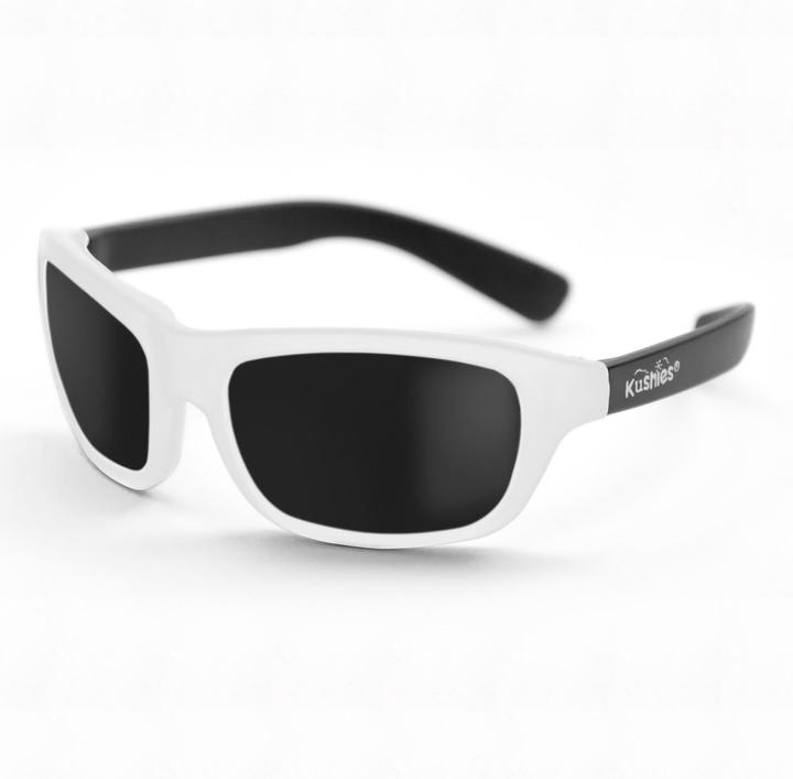 Actual product image Kushies Sunglasses toddler white