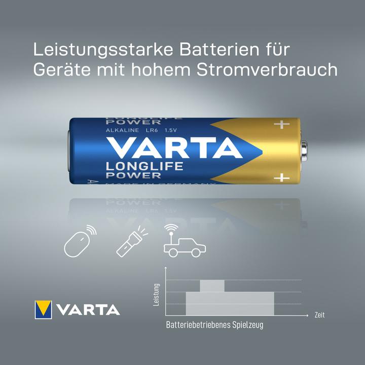 Produktbild Varta Longlife Power (12 Stk., AA, 2970 mAh)