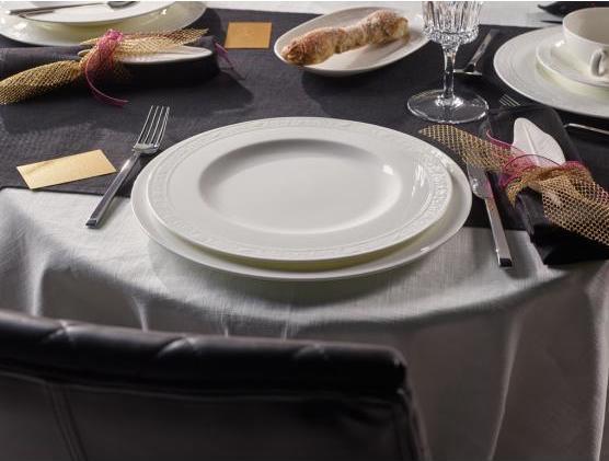 Immagine prodotto Villeroy & Boch Piatto da pranzo con perle bianche (1 x, 27 cm)