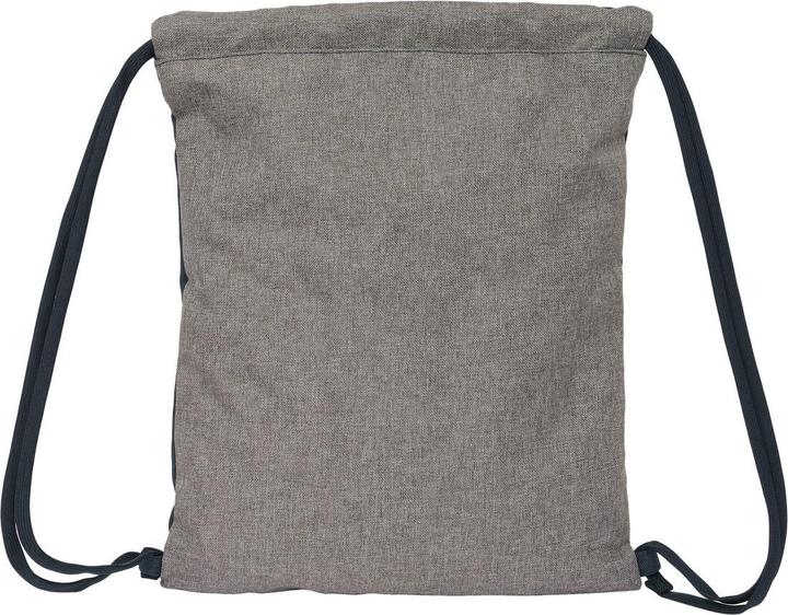 Produktbild Kappa Rucksacktasche mit Bändern Dark navy Grau Marineblau 35 x 40 x 1 cm