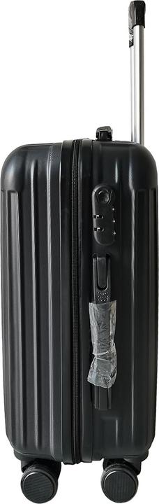 Immagine prodotto NTK-Collection Hartschalenkoffer 4er-Set Frenzi Schwarz (115 l, Bagaglio a mano (fino a 50 litri), M (50 - 90l), L (90 - 115l))