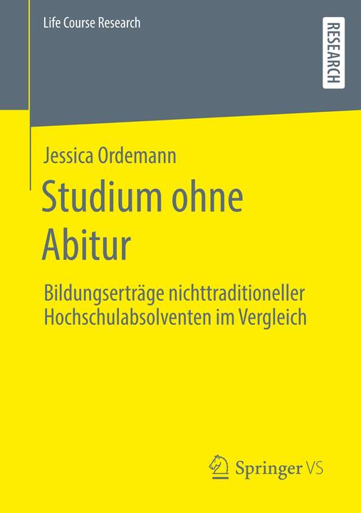 Produktbild Studium ohne Abitur (Deutsch, Jessica Ordemann, 2019)
