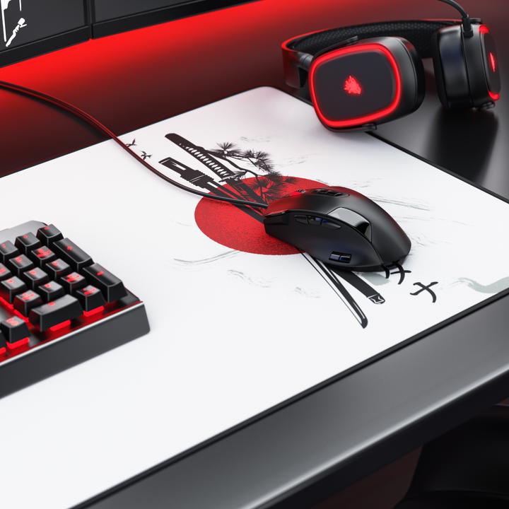 Actual product image Titanwolf Gaming Mouse Pad, 900 x 400mm XXL Speed Gaming Mouse Mat, Mousepad Extra Large Surface, Japan Ink (XXL)