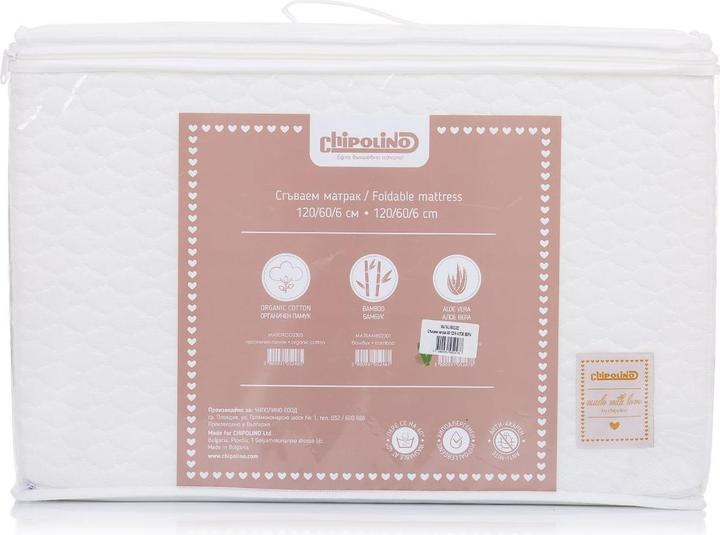 Produktbild Chipolino Baby-Faltmatratze 120 x 60 cm