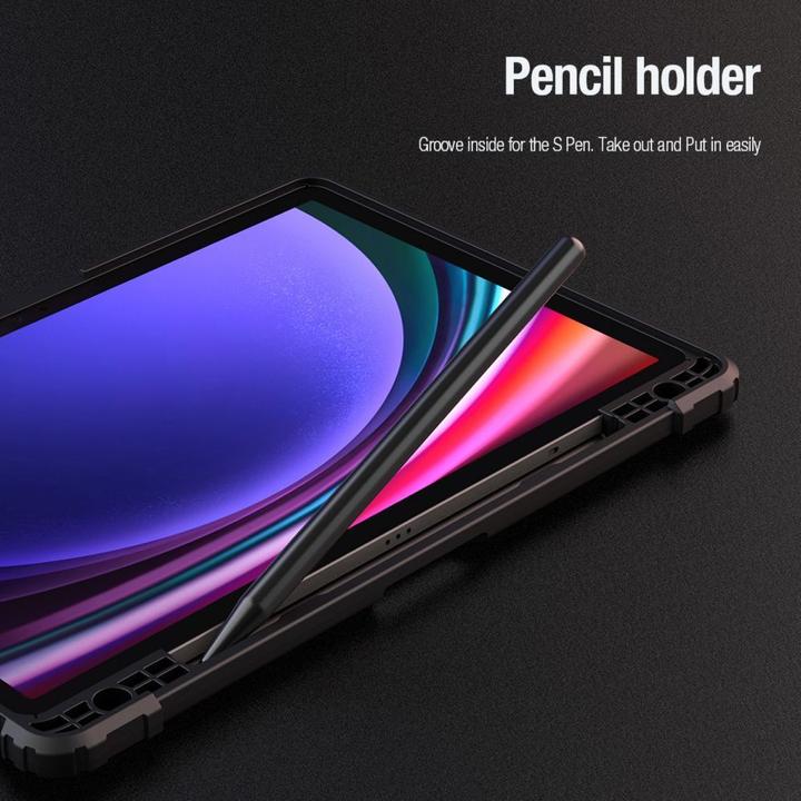 Image du produit Nillkin Étui Bumper Leather Case Pro pour Samsung Galaxy Tab S9 - noir (Galaxy Tab S9)