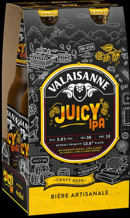 Image du produit Valaisanne Juicy IPA (4 x 33 cl)