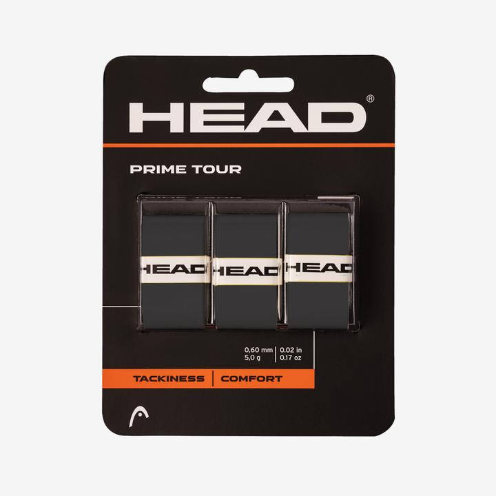 Actual product image Head Prime Tour Overgrip 3-Pack black