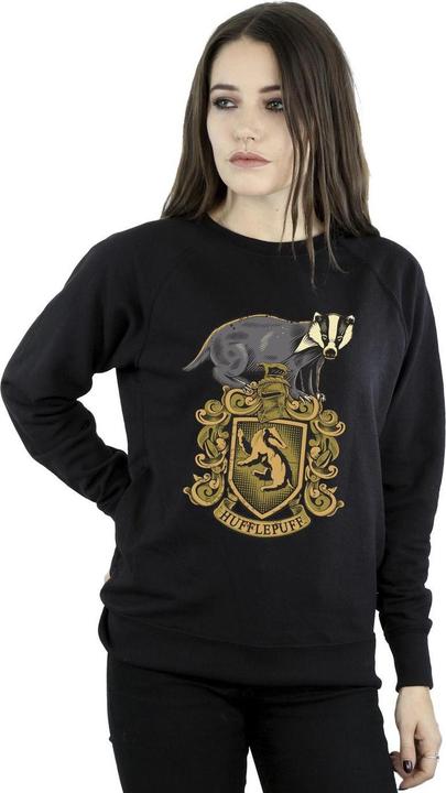 Produktbild Hufflepuff Sketch Crest Sweatshirt (M)