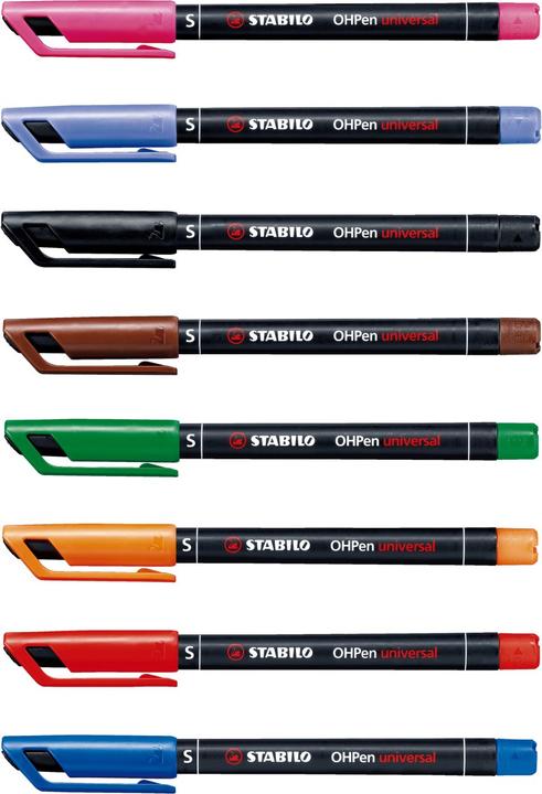 Actual product image STABILO OHPen universal superfine, black, 10 pieces (Black, 0.40 mm, 10 x)