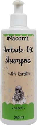 Image du produit Nacomi Shampooing à l'huile d'avocat Shampooing pour cheveux à l'huile d'avocat 250Ml (250 ml, Shampoing liquide)