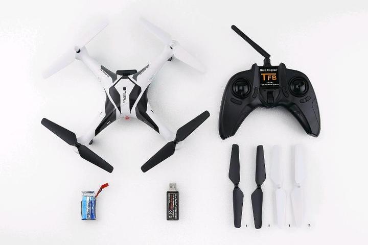 Produktbild Nine Eagles Galaxy Visitor 8 RTF (Quadcopter/Mode 2/Weiss-Schwarz)