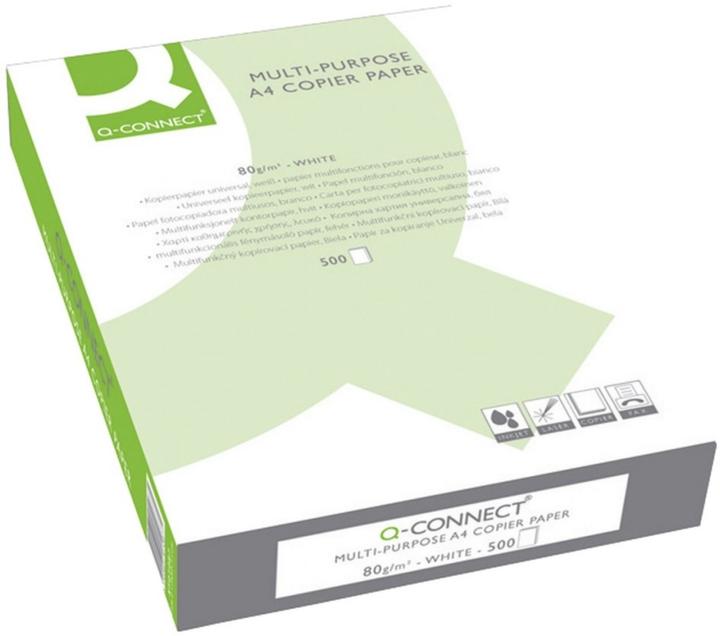 Immagine prodotto Q-Connect Carta universale, bianco alto (80 g/m², 500 x, A4)