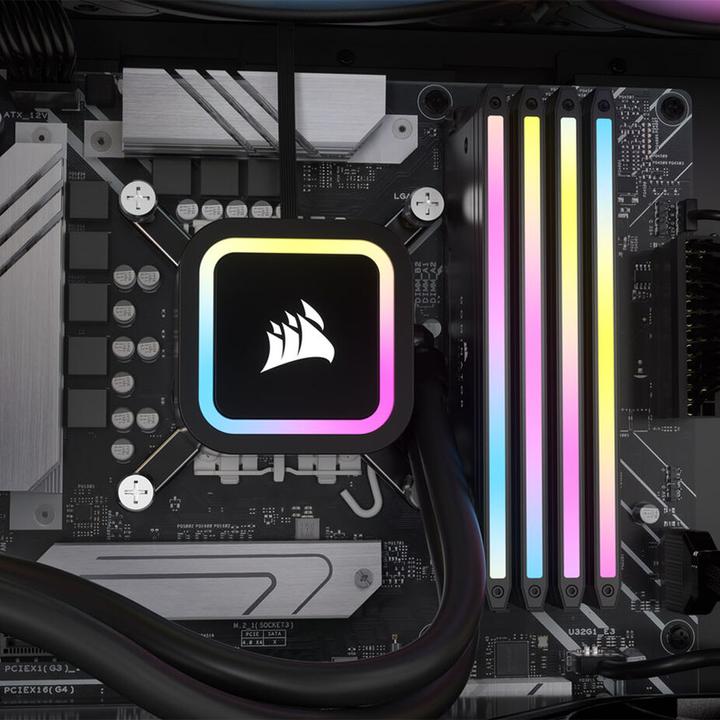 Actual product image Corsair DDR5, 7000MT/s 96GB 2x48GB DIMM, Unbuffered, 40-52-52-114, Std PMIC, XMP 3.0, DOMINATOR TITANIUM Bla (2 x 48GB, 0.00 MHz, DDR5 RAM, DIMM)