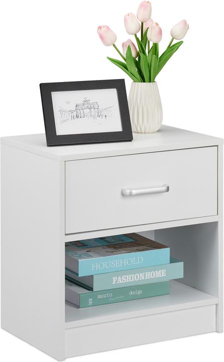 Immagine prodotto Relaxdays Comodino camera (39 x 31 x 41,5 cm)