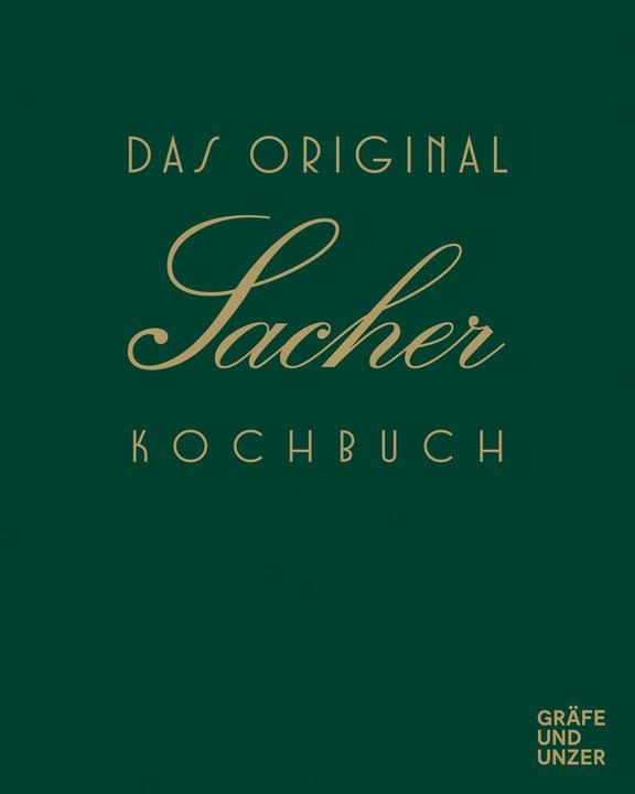 Produktbild Das Original Sacher Kochbuch (Deutsch, Hotel Sacher, 2018)