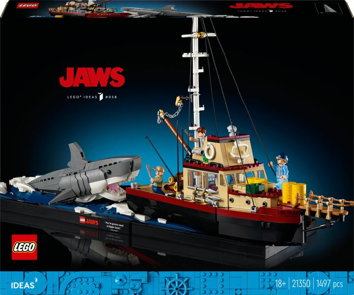 Produktbild LEGO Der weisse Hai (21350, LEGO Ideas, LEGO Seltene Sets)