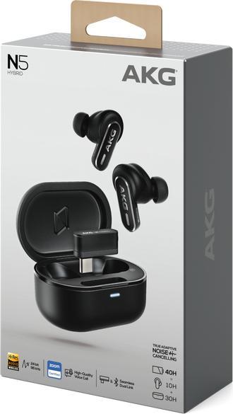 Actual product image AKG N5 Hybrid ANC True Wireless (ANC, 10 h, Wireless)