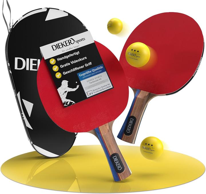 Produktbild Dieker Sports Tischtennis-Set