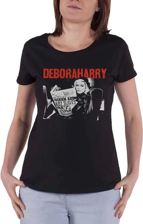 Immagine prodotto Debbie Harry Maglietta in cotone Donna/Ladies Women Are Just Slaves (S)