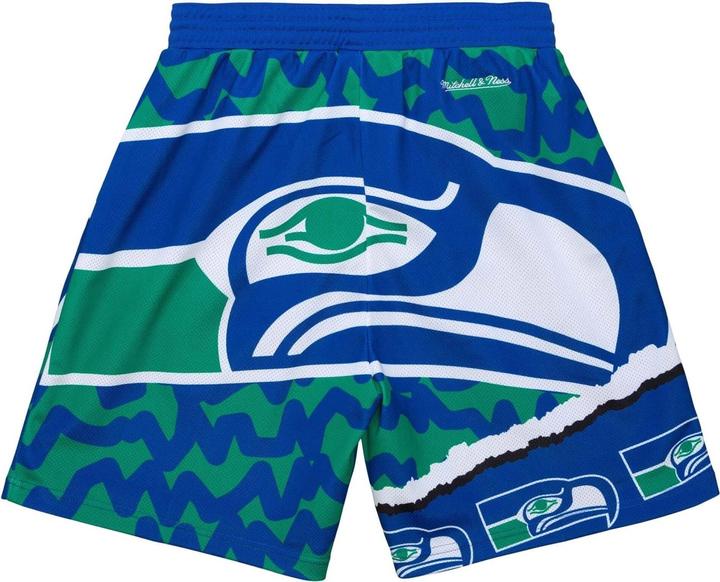 Actual product image Mitchell & Ness M&N Seattle Seahawks JUMBOTRON Basketball Shorts (S)