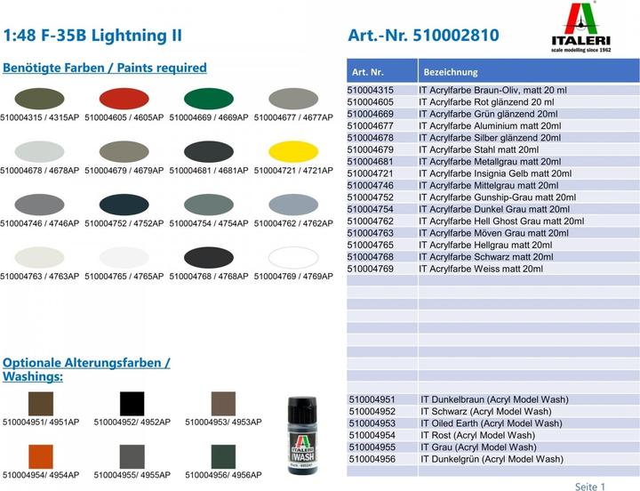 Produktbild 1:48 F-35B Lightning II