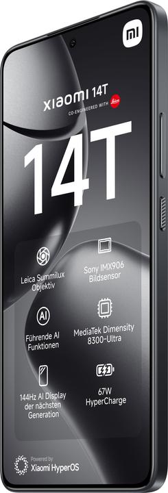 Image du produit Xiaomi 14T + Moniteur de jeu incurvé 30" Bundle de lancement (256 Go, Noir Titan, 6.67", Double SIM, 50 Mpx, 5G)