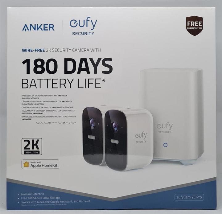Productafbeelding eufy eufyCam 2C Pro (set van 2 camera's)