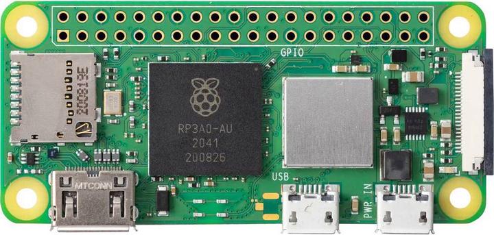 Actual product image Raspberry Pi Pi® Zero-W Zero W 512 MB 1 x 1.0 GHz (-PI-ZEROW-OPW)