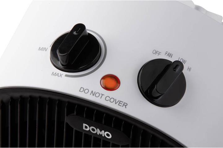 Image du produit Domo DO7325F Aérotherme Blanc, Noir (2000 W)