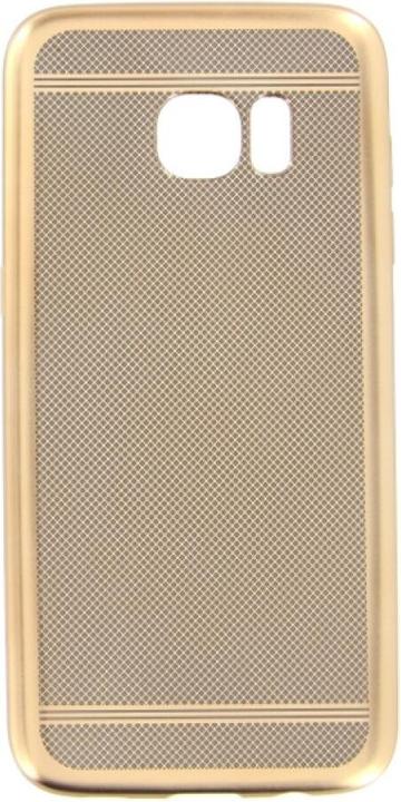 Productafbeelding OEM Siliconen hoesje Classy Samsung S7 Edge goud (Samsung Galaxy S7 Edge)