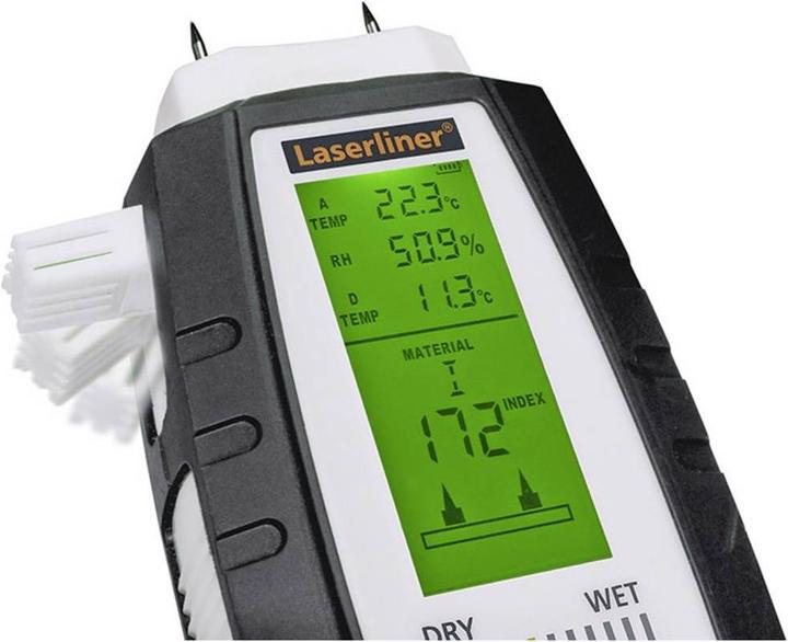 Produktbild Laserliner MultiWet-Master Compact Plus Materialfeuchtemessgerät Temperaturmessung